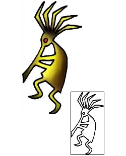 Kokopelli Tattoo Miscellaneous tattoo | PLF-01783