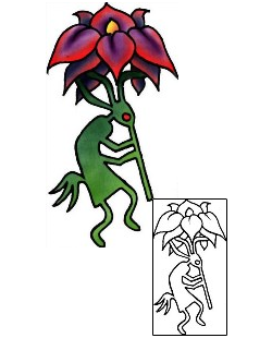 Kokopelli Tattoo Miscellaneous tattoo | PLF-01793