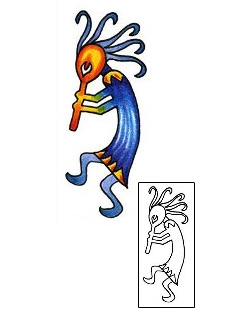 Kokopelli Tattoo Miscellaneous tattoo | PLF-01800