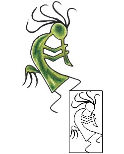 Kokopelli Tattoo Miscellaneous tattoo | PLF-01802