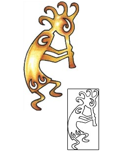 Kokopelli Tattoo Miscellaneous tattoo | PLF-01805