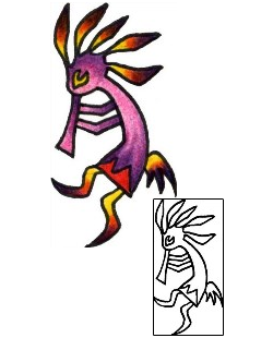 Kokopelli Tattoo Miscellaneous tattoo | PLF-01808