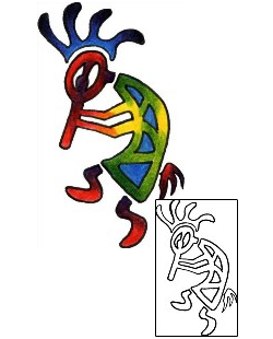 Kokopelli Tattoo Miscellaneous tattoo | PLF-01813