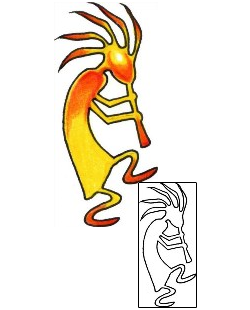 Kokopelli Tattoo Miscellaneous tattoo | PLF-01814