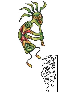 Kokopelli Tattoo Miscellaneous tattoo | PLF-01821