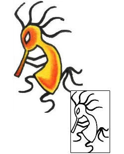 Kokopelli Tattoo Miscellaneous tattoo | PLF-01830