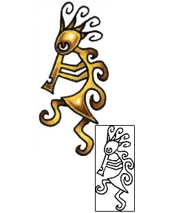 Kokopelli Tattoo Miscellaneous tattoo | PLF-01832