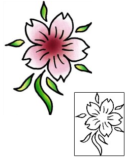 Cherry Blossom Tattoo Plant Life tattoo | PLF-01837