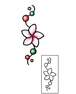 Plumeria Tattoo Plant Life tattoo | PLF-01838