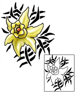 Daffodil Tattoo Tattoo Styles tattoo | PLF-01843