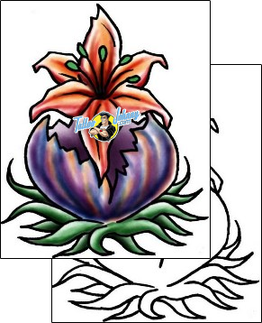 Flower Tattoo plant-life-flowers-tattoos-pablo-lordi-plf-01856