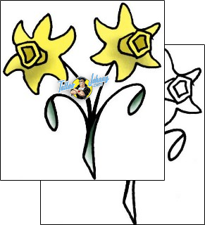 Flower Tattoo plant-life-flowers-tattoos-pablo-lordi-plf-01862