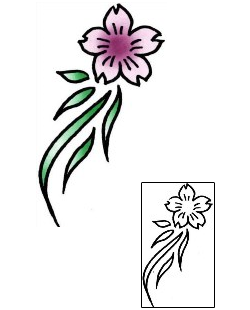 Cherry Blossom Tattoo Plant Life tattoo | PLF-01877