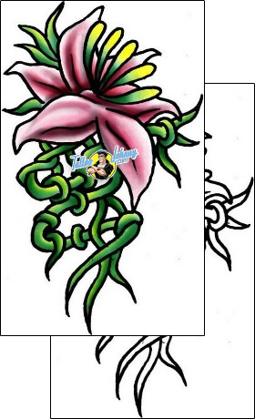 Flower Tattoo plant-life-flowers-tattoos-pablo-lordi-plf-01883
