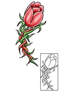 Tulip Tattoo Plant Life tattoo | PLF-01886