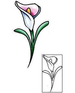 Flower Tattoo Plant Life tattoo | PLF-01902