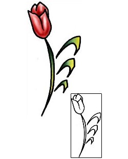 Tulip Tattoo Plant Life tattoo | PLF-01909