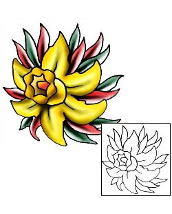 Daffodil Tattoo Plant Life tattoo | PLF-01921