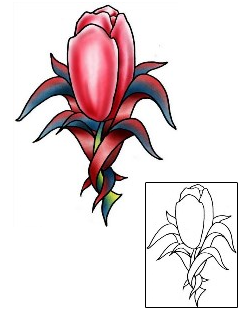 Tulip Tattoo Plant Life tattoo | PLF-01925