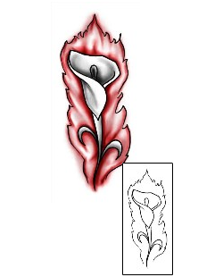 Calla Lily Tattoo Plant Life tattoo | PLF-01926