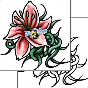 Flower Tattoo plant-life-flowers-tattoos-pablo-lordi-plf-01933