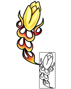 Tulip Tattoo Plant Life tattoo | PLF-01965