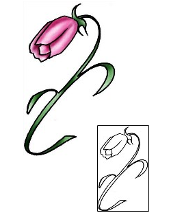 Tulip Tattoo Plant Life tattoo | PLF-01968