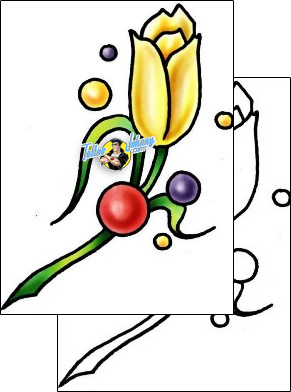 Flower Tattoo plant-life-flowers-tattoos-pablo-lordi-plf-01982