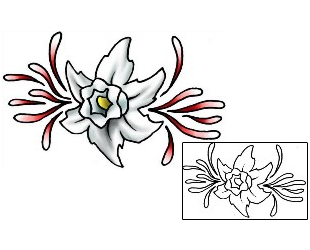 Daffodil Tattoo Plant Life tattoo | PLF-01996
