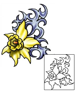 Daffodil Tattoo Tattoo Styles tattoo | PLF-02001