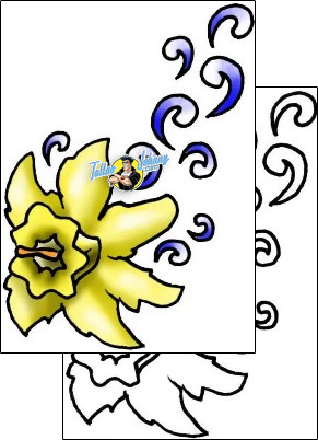 Flower Tattoo plant-life-flowers-tattoos-pablo-lordi-plf-02002