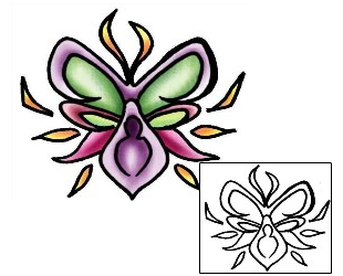 Orchid Tattoo PLF-02023