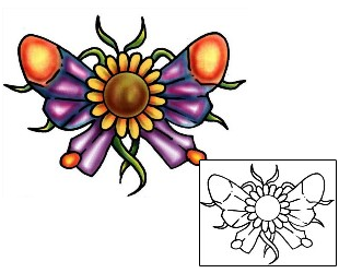 Sunflower Tattoo Plant Life tattoo | PLF-02024