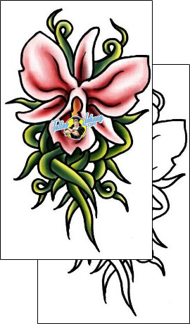 Orchid Tattoo plf-02028