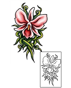 Orchid Tattoo PLF-02028