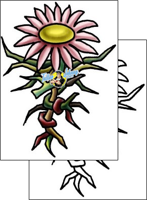 Daisy Tattoo plant-life-daisy-tattoos-pablo-lordi-plf-02034