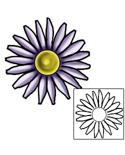 Daisy Tattoo Plant Life tattoo | PLF-02042