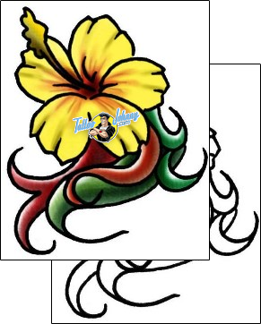 Hibiscus Tattoo plant-life-hibiscus-tattoos-pablo-lordi-plf-02045