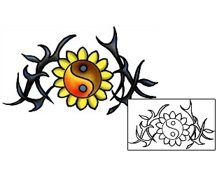Sunflower Tattoo Tattoo Styles tattoo | PLF-02052