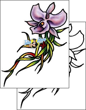 Orchid Tattoo plf-02053