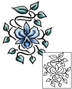 Orchid Tattoo PLF-02074