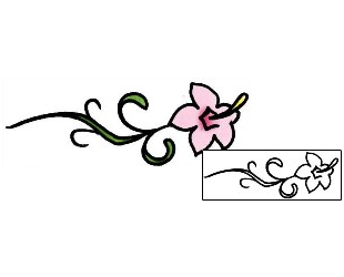 Hibiscus Tattoo Plant Life tattoo | PLF-02083