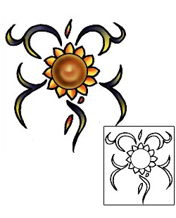 Sunflower Tattoo Tattoo Styles tattoo | PLF-02086