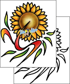 Sunflower Tattoo plant-life-sunflower-tattoos-pablo-lordi-plf-02113
