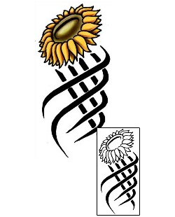 Sunflower Tattoo Tattoo Styles tattoo | PLF-02121