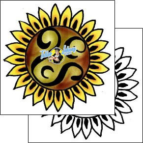 Sunflower Tattoo plant-life-sunflower-tattoos-pablo-lordi-plf-02123