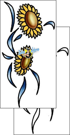 Sunflower Tattoo plant-life-sunflower-tattoos-pablo-lordi-plf-02124