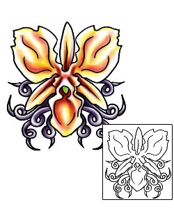 Orchid Tattoo Tattoo Styles tattoo | PLF-02135
