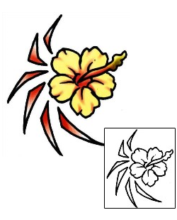 Hibiscus Tattoo Tattoo Styles tattoo | PLF-02136