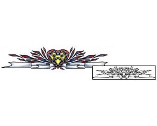 Lower Back Tattoo For Women tattoo | PLF-02145
